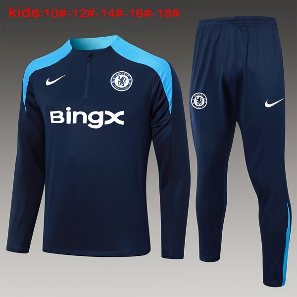 Niños Sudadera De Training Chelsea 2024/25 Azul 3